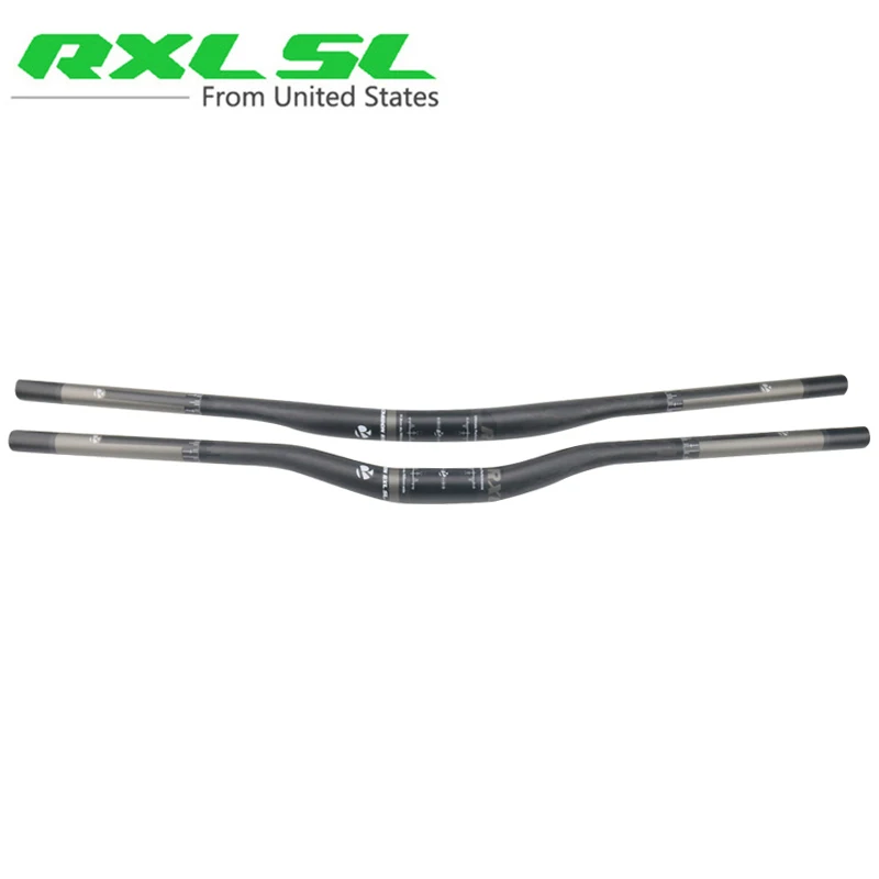 RXL SL углеродный материал руль Mtb 760/780/800/820 мм горный велосипед руль из углеродного волокна, плоский/подъемный UD матовый MTB руль велосипеда
