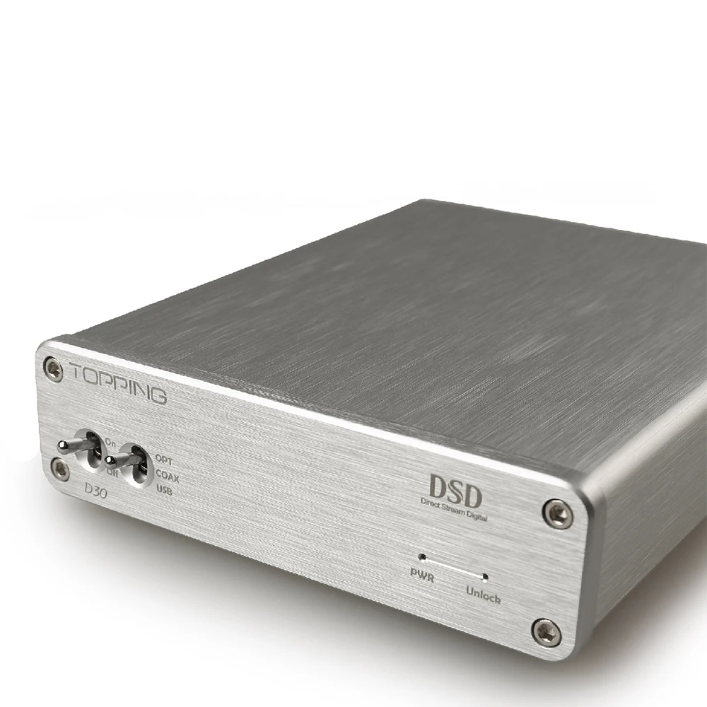 Топпинг D30 Desktop Hifi Цифровой DSD аудио декодер USB ЦАП на XMOS коаксиальный