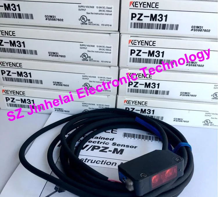 100% New and original PZ-M31  KEYENCE  Photoelectric switch, Photoelectric sensor  NPN output