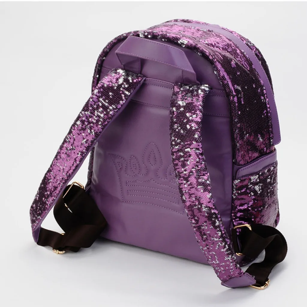 Рюкзак женский Mochilas Mujer женский открытый Корона блестки красочный дорожный Рюкзак Комплект для ученика сумки mochila p