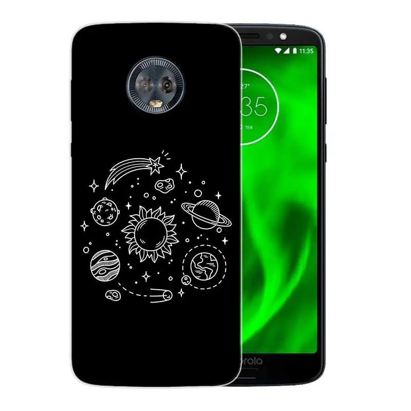 Complex Formula Silicone Hull Shell Back Case For Motorola MOTO G5 G5S G6 E4 E5 Plus G4 Play X4 Riverdale Cover Coque |