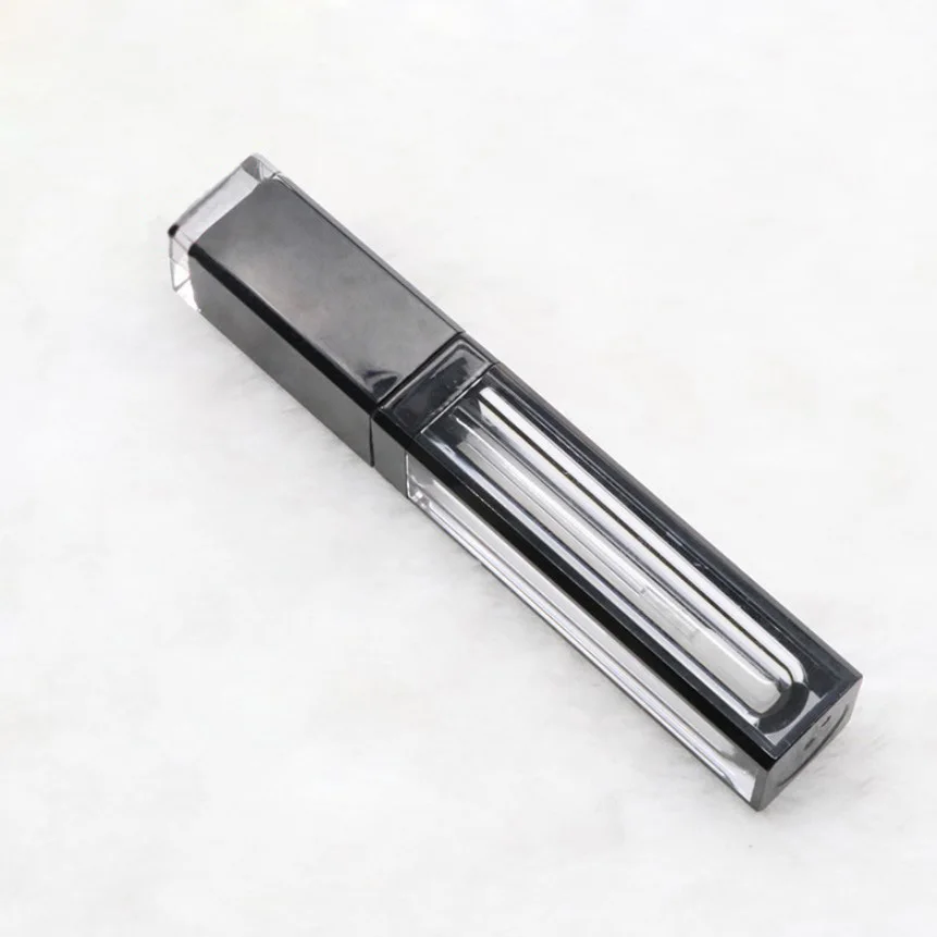 10 шт. 4 мл новая пустая трубка для блеска губ с прозрачным световым светом бутылка