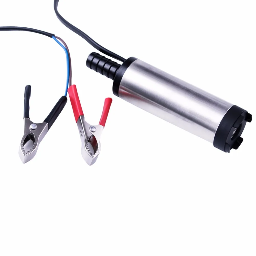 DC 12 В масляный насос Диаметр 3.8 см Портативный погружной дизельного топлива Вода