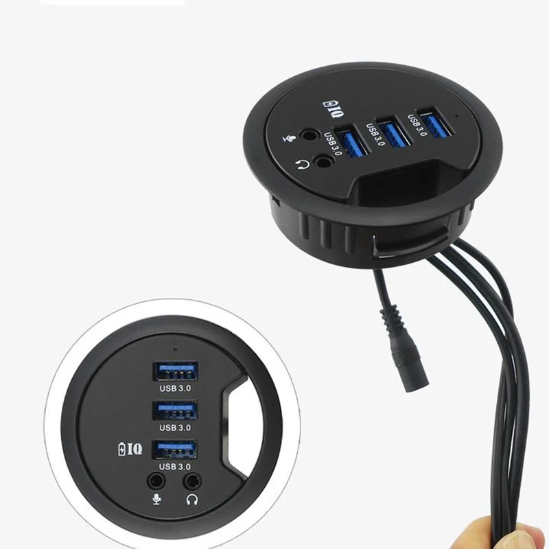 Устройство с зарядным креплением на столе 4 портовый концентратор USB 3 0 адаптер и