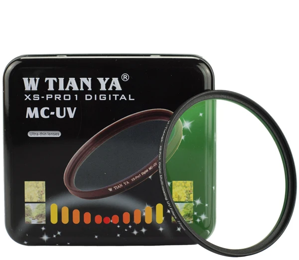 WTIANYA 72 мм MC UV фильтр ультра тонкий 16 слоев Мути покрытие Ультрафиолетовый для