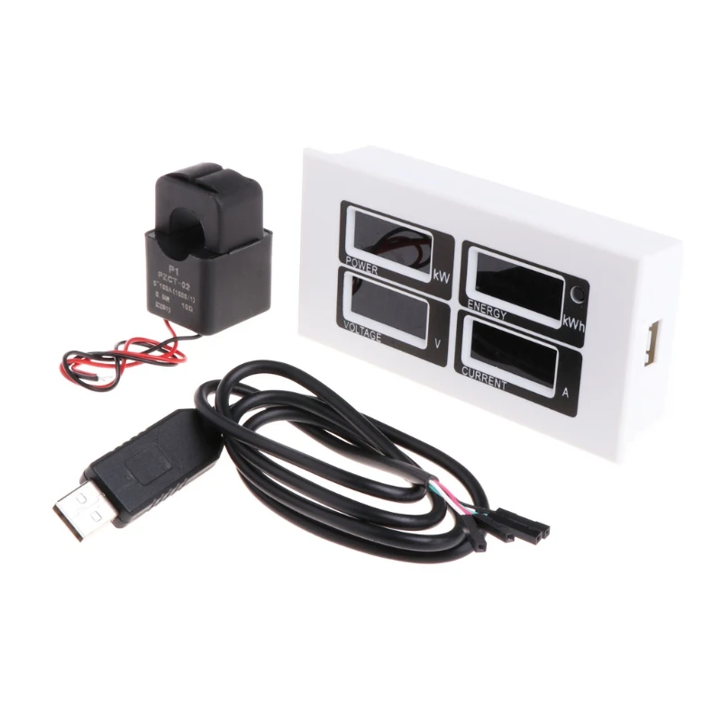 ANENG AC 80 260V 100A Вольтметр Амперметр ватт энергия Панель метр монитор PZEM 004 w
