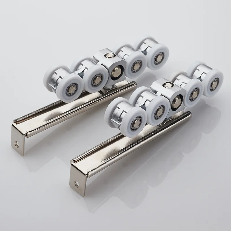 Автоматическая Чистка подвесное колесо раздвижная дверь подвесной шкив