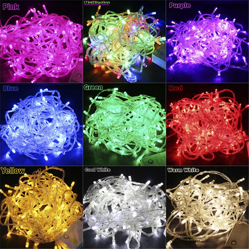 Светодиодная гирлянда водонепроницаемая 10 м/20 м 100/200 светодиодов|lights led christmas|light