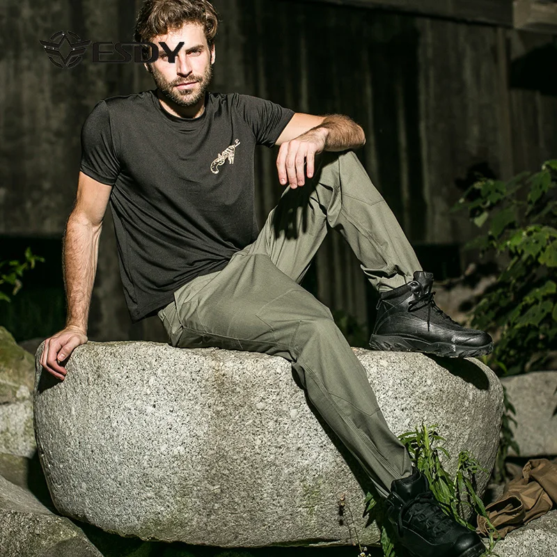 Мужские уличные водонепроницаемые быстросохнущие износостойкие брюки весенние