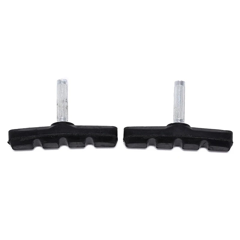 2шт резиновые велосипедные тормозные колодки блоки держатели для горного