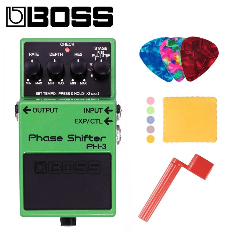 Boss PH-3 переключатель фаз педаль для создания эффектов на гитаре с медиаторами