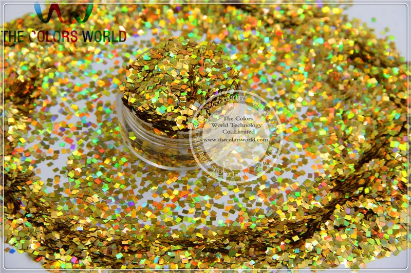 Фотографическая Лазерная голографическая блестка размер 2 мм квадратная форма