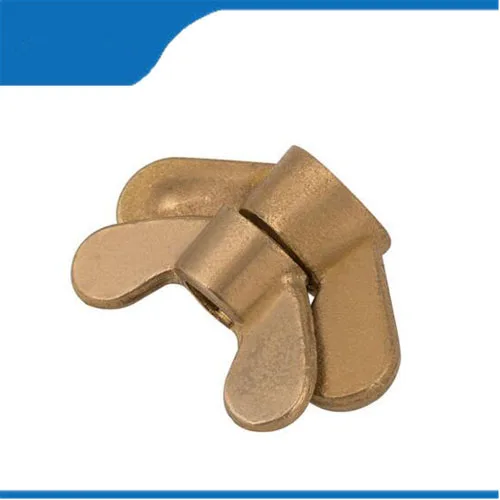 2PCS Copper Butterfly Nut Croissants Hand Tighten Wing Nuts M8 | Обустройство дома