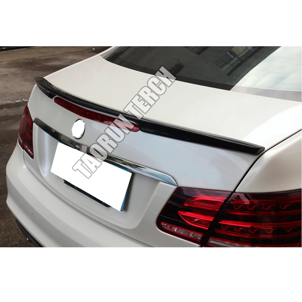AMG Стиль карбоновое волокно заднего крыла для W207 C207 купе 2 двери только 2012 2016|spoiler