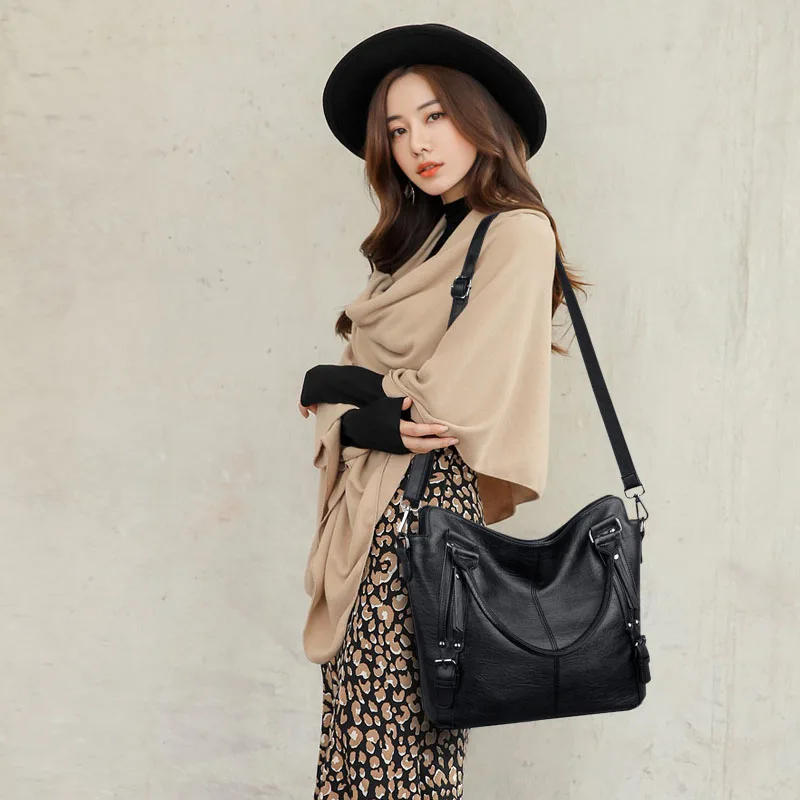 

2020 Casual Tote Bags Leather Luxury Handbags Women Bags Designer Hand Bags Women Shoulder Crossbody Messenger Bag Sac A Main