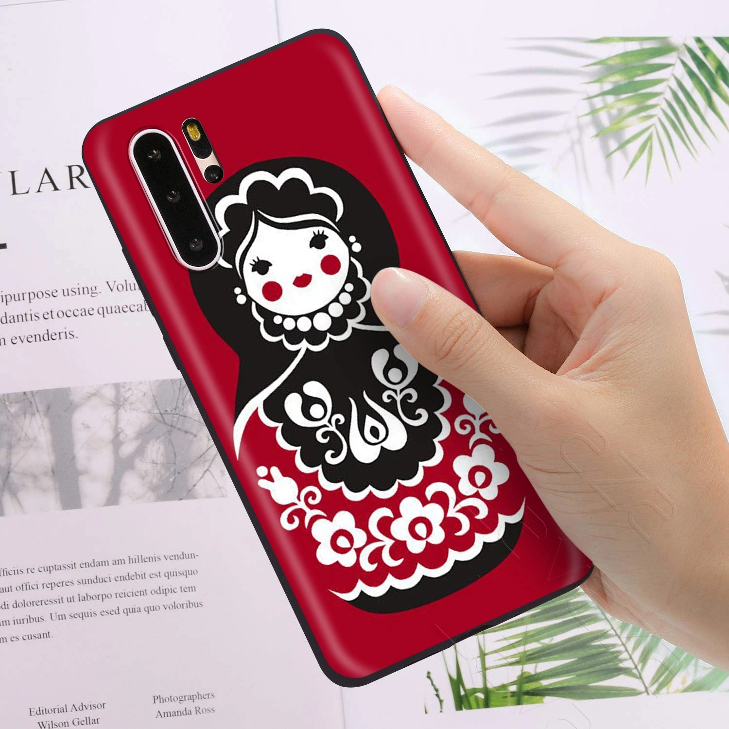Lavaza Cute Russian Dolls Matryoshka Case for Huawei Mate Y7 Y9 P8 P9 P10 P20 P30 P40 Max Lite Pro P Smart Mini |