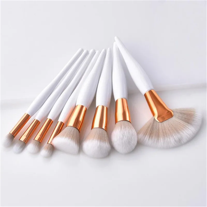 

4/8pcs Makeup Brushes Set Foundation Powder Eye Shadow Blending Eyeliner Lip Brush Tools Brochas Para Maquillaje Makeup Sets