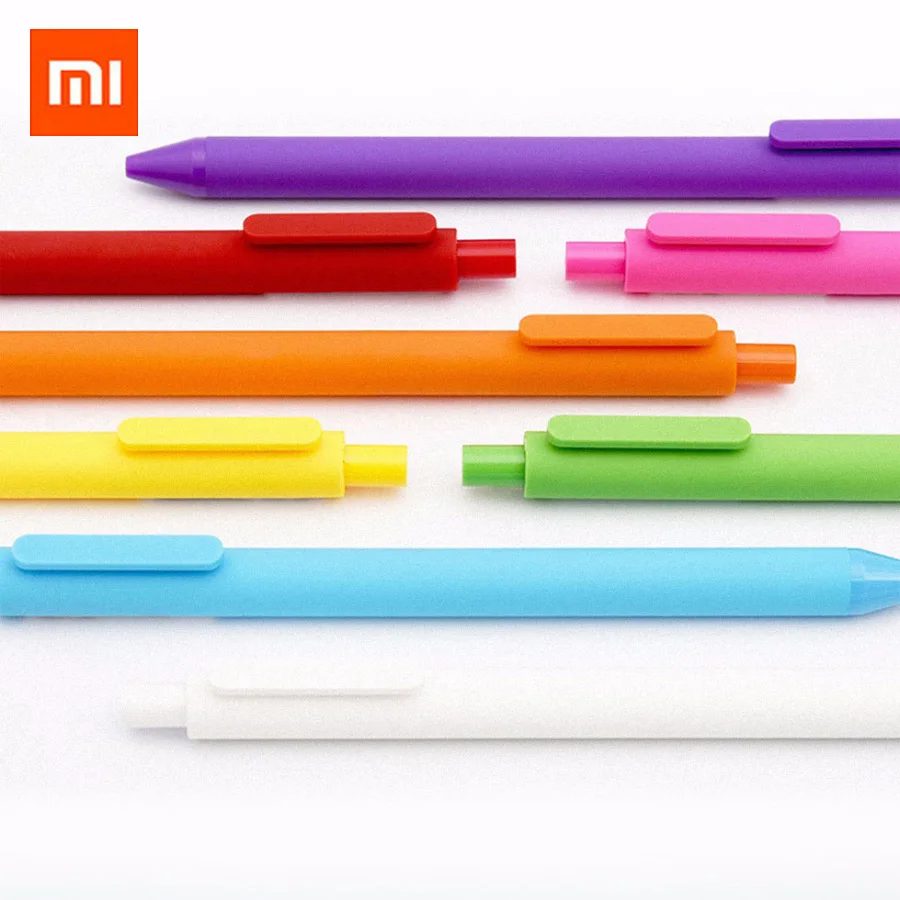 Оригинальная цветная ручка Xiaomi Mijia KACO 0 5 мм ABS пластиковая фоторучка длиной 400 м