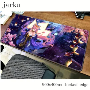 Игровой коврик для мыши Fate Saber 900x400 мм, коврик для мыши для ноутбука, большой игровой коврик для мыши, большой коврик для мыши с заблокированными краями, компьютерная мышь