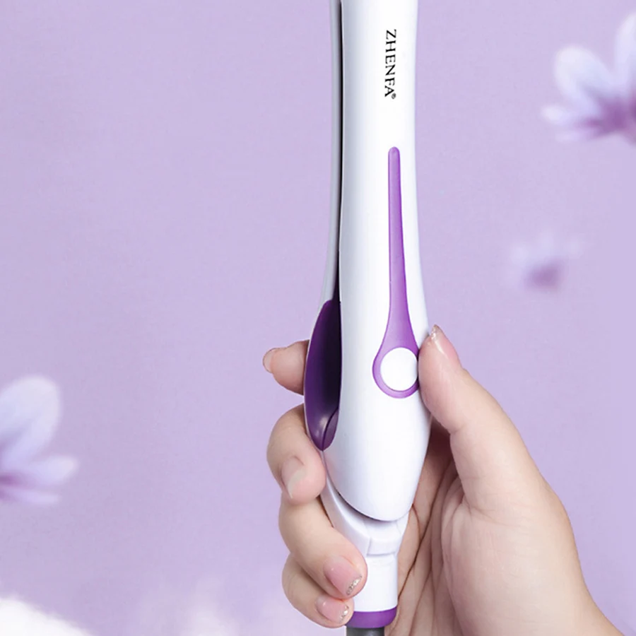 Профессиональный утюжок для выпрямления волос с шипами двойного использования