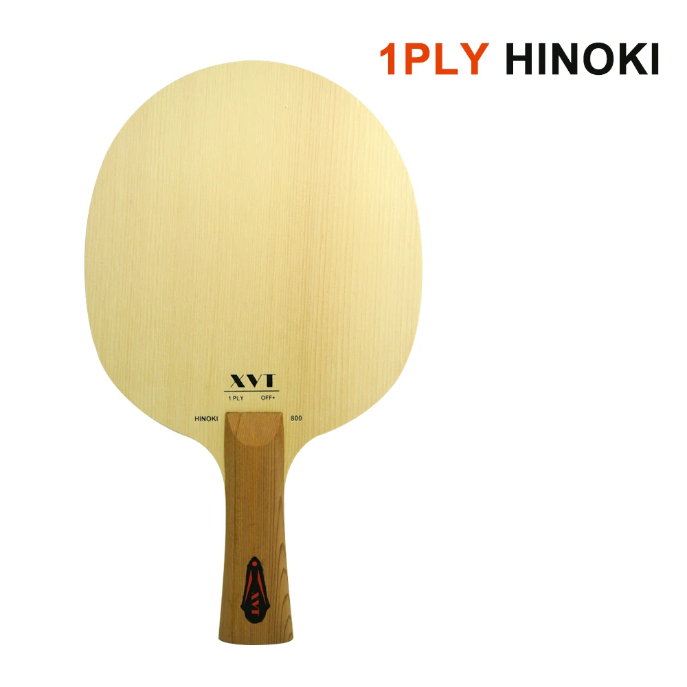 Ракетка для настольного тенниса XVT Single Hinoki 1Ply 800|Ракетки тенниса| |