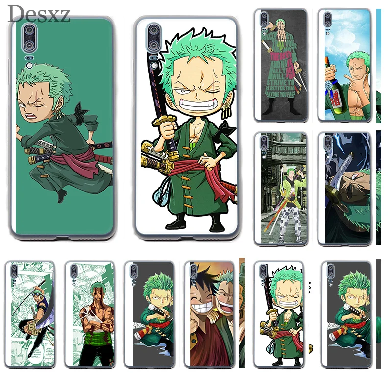 Чехол для телефона One Piece Roronoa Zoro Huawei P8 P9 P10 P20 Pro Lite 2015 2016 2017 Mini Plus Note 8 9 P