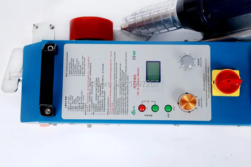 Производитель сварочный аппарат горячего воздуха для водонепроницаемого