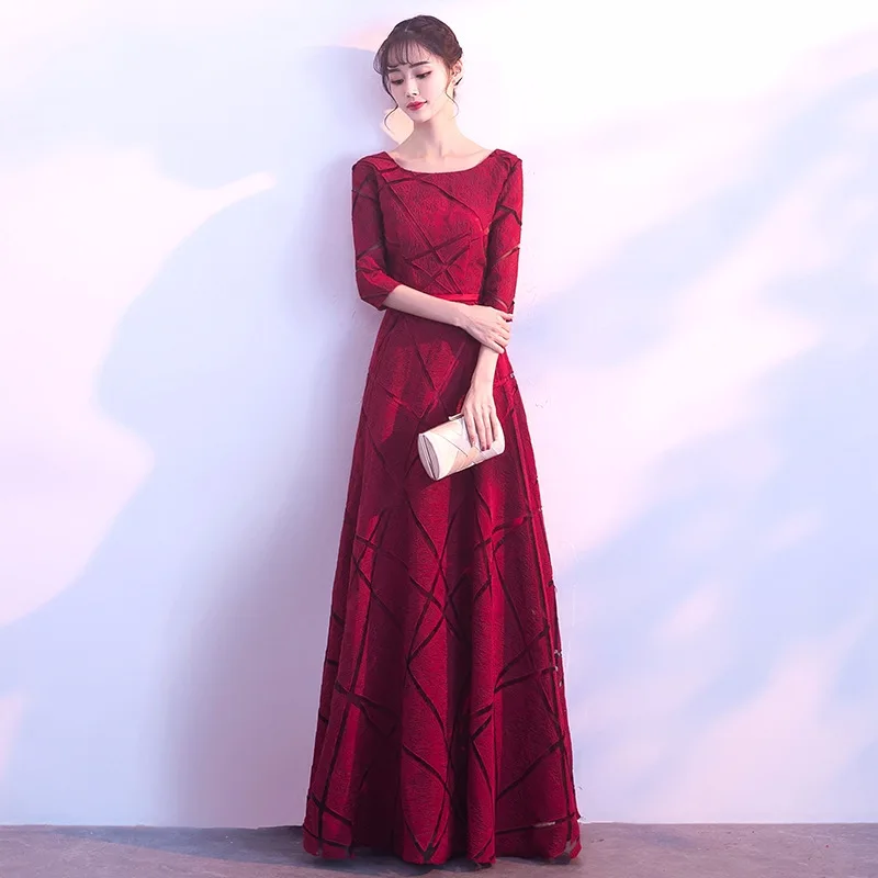 Серое элегантное вечернее платье А силуэта Robe De Soiree Формальные Длинные платья