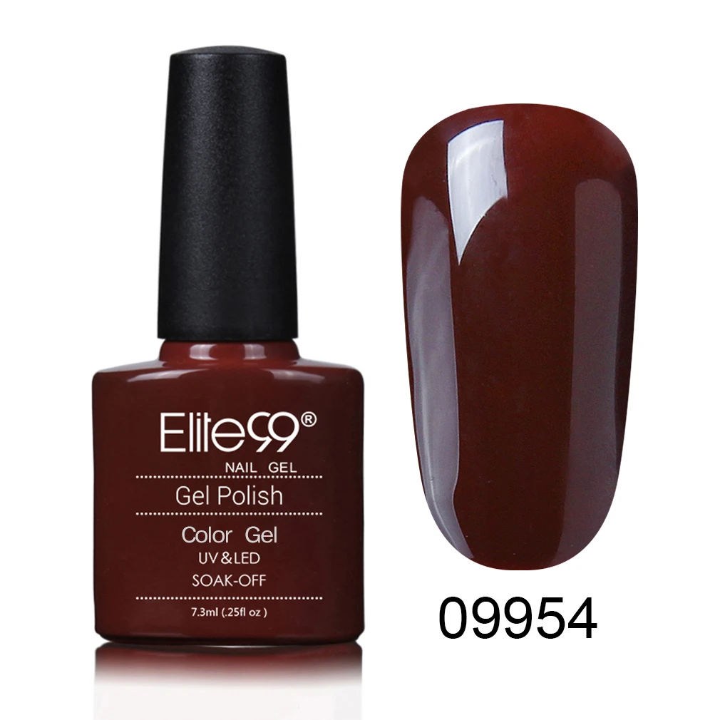 09954 Elite99 7,3 мл замачиваемый гель для ногтей долговечный УФ светодиодный светильник косметический арт маникюрный гель для ногтей для нейл-арта ограниченная - Цвет: 09954