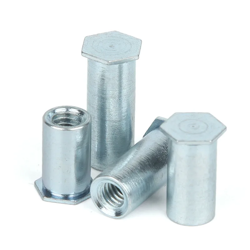 5PCS M5 M6 Blind Hole Rivet Studs Nut Column Parts | Обустройство дома