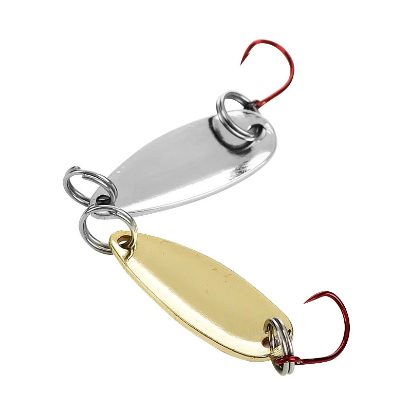 Рыболовные приманки gufish 10 шт. 1 3 г/2 г рыболовные крючки воблер Спиннер ложки