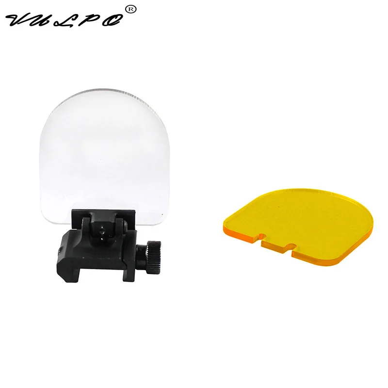 VULPO Hunting Airsoft Riflescopes lens protector Red Dot Sight Scope RiflescopeTransparent Bulletproof Lens Protector | Спорт и