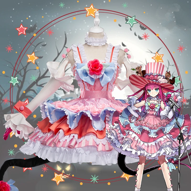 {Stock}Erzsebet fgo Косплей Fate Grand/Order Erzsebet Bathory костюм для косплея полная сцена dragon mail