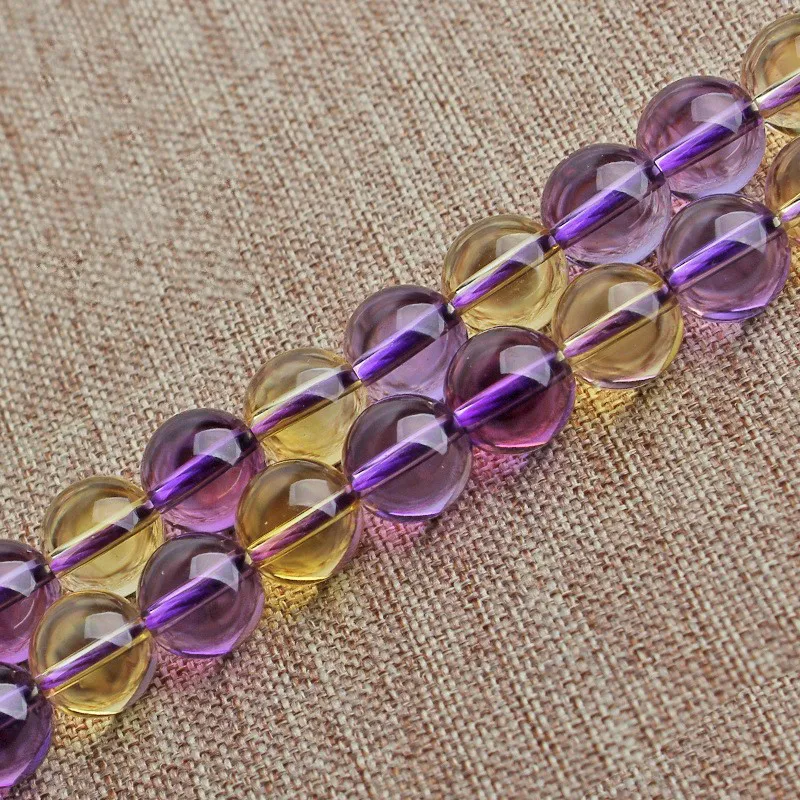 Бисер из натурального кристалла аметии кварца 14 5 дюйма для самостоятельного