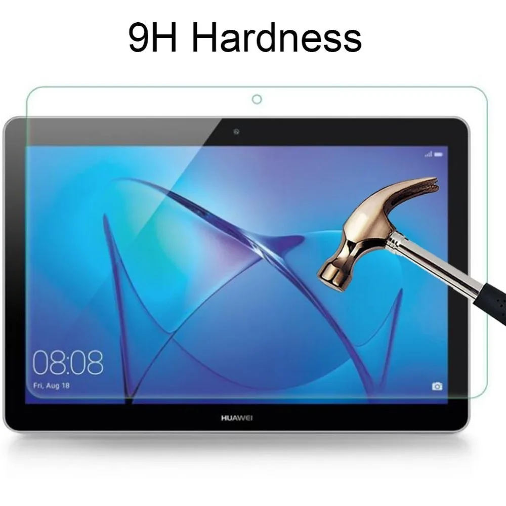 9H Tempered Glass For Huawei Mediapad T3 7.0 8.0 10.0 Tablet Screen Protector 7 8 10 Protective Film | Компьютеры и офис