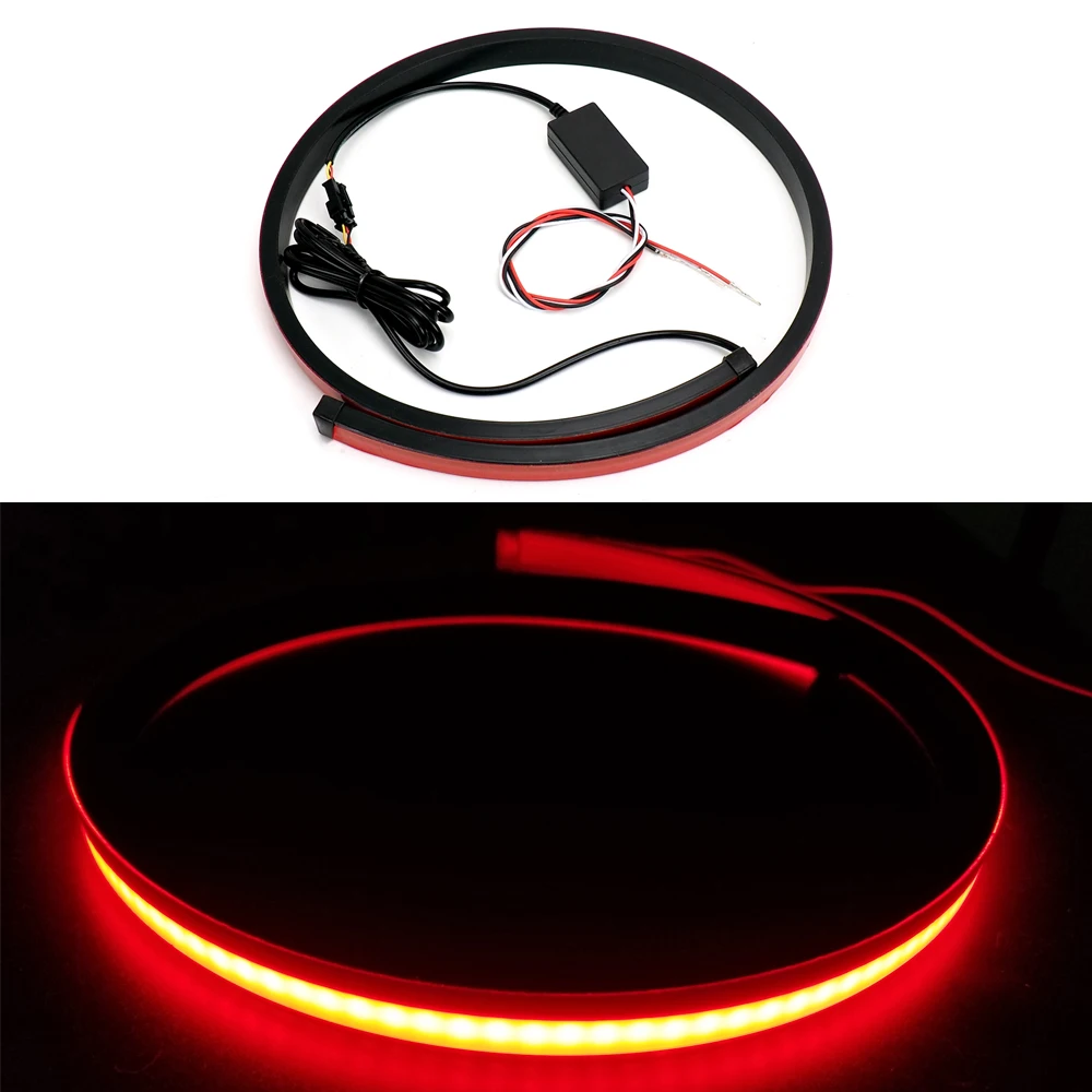 Светодиодный фонарь красного цвета 180 шт. супер яркий задний стоп светильник с