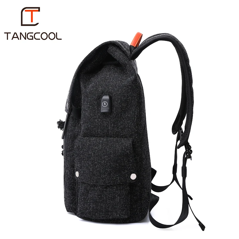 Повседневный мужской рюкзак Tangcool для подростков вместительная школьная сумка с