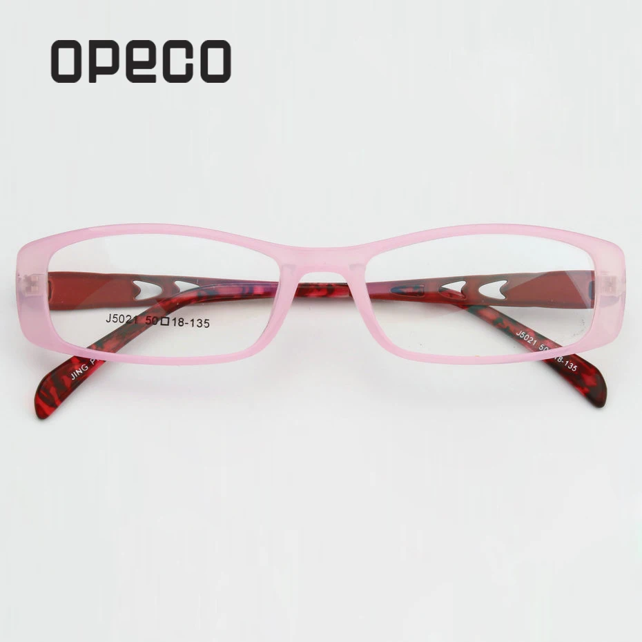 Очки для близорукости Opeco TR90 с металлической оправой Рецептурные очки J5021|Женские