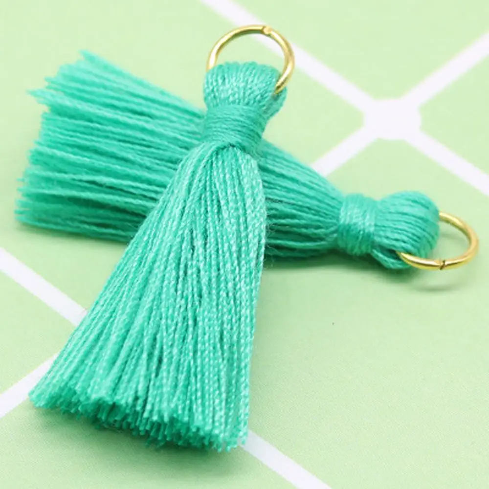10 шт 3 6 см винтажная хлопковая кисточка бахрома для DIY ювелирных изделий брелок