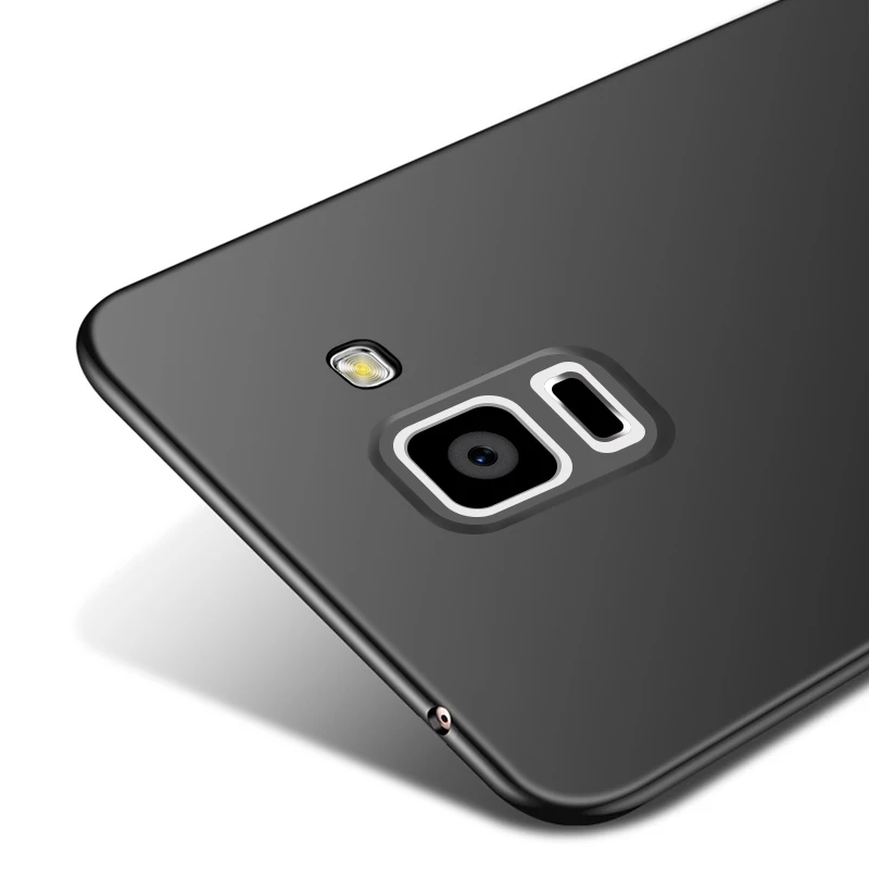 Жесткий чехол для Samsung Galaxy A8 2018 + жесткий матовый противоударный защитный |