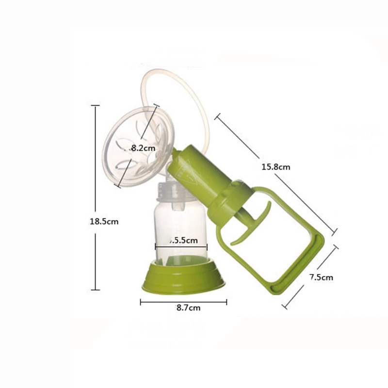 Syringe Hand Manual Breast Pump Baby Nipple Suction 120ml Feeding Milk Bottles BPA Free Breasts Pumps Bottle Sucking TY0381|Молокоотсосы|