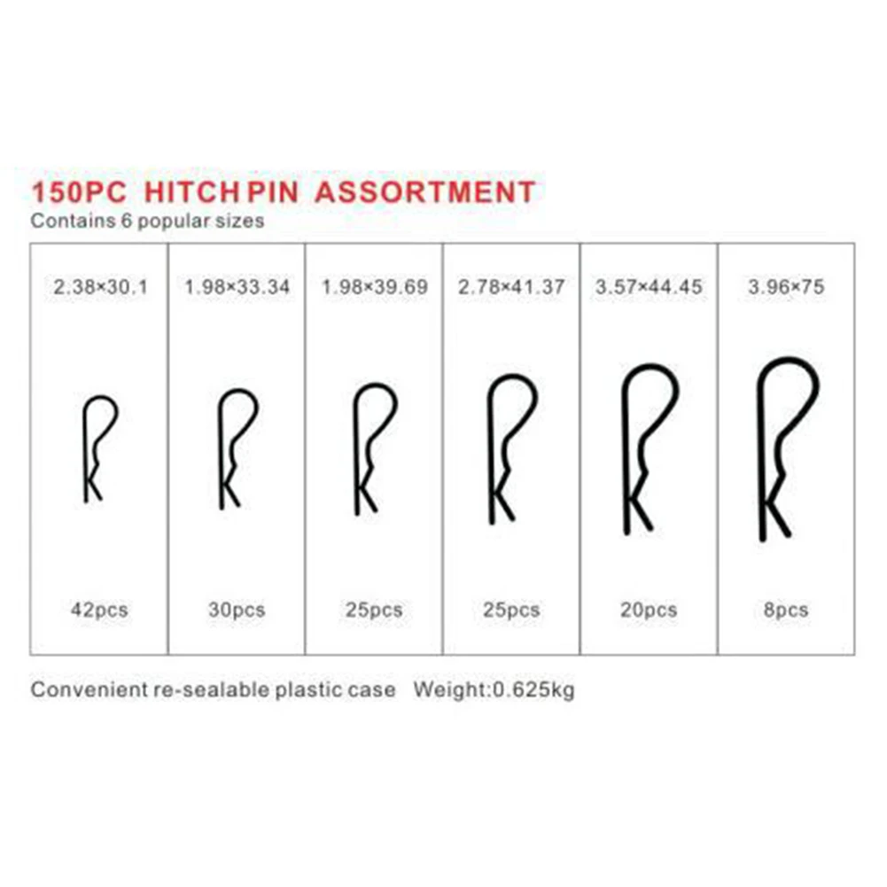 150 шт. волна форма Многоцелевой закрепить булавки комплект с случае дома