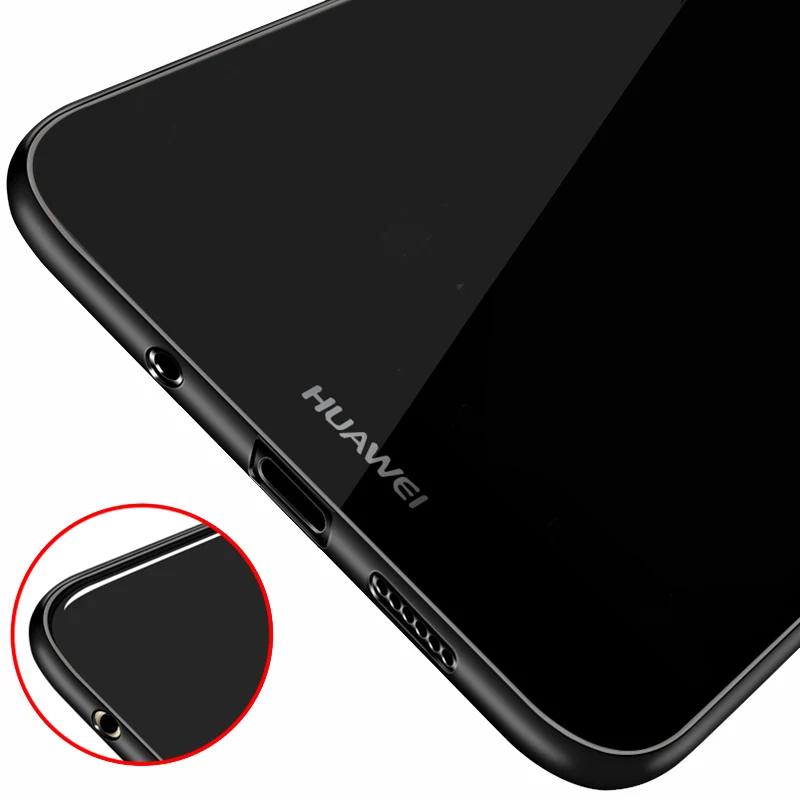 P195 Черный силиконовый чехол для huawei Honor 8C 8X9 10 20i V10 V20 Note10 Max Lite Magic2 |