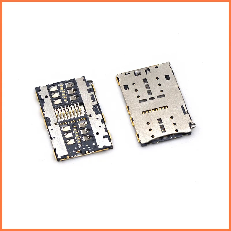 Micro Dual SIM + TF/SD Разъем для карт печатная плата слот материнской платы лоток