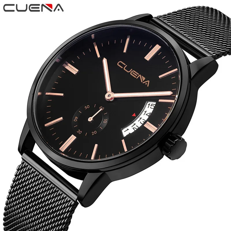 

Men Wrist Watch Stainless Steel Quartz Analog Sport Gifts man watches quartz watch men day date male clock