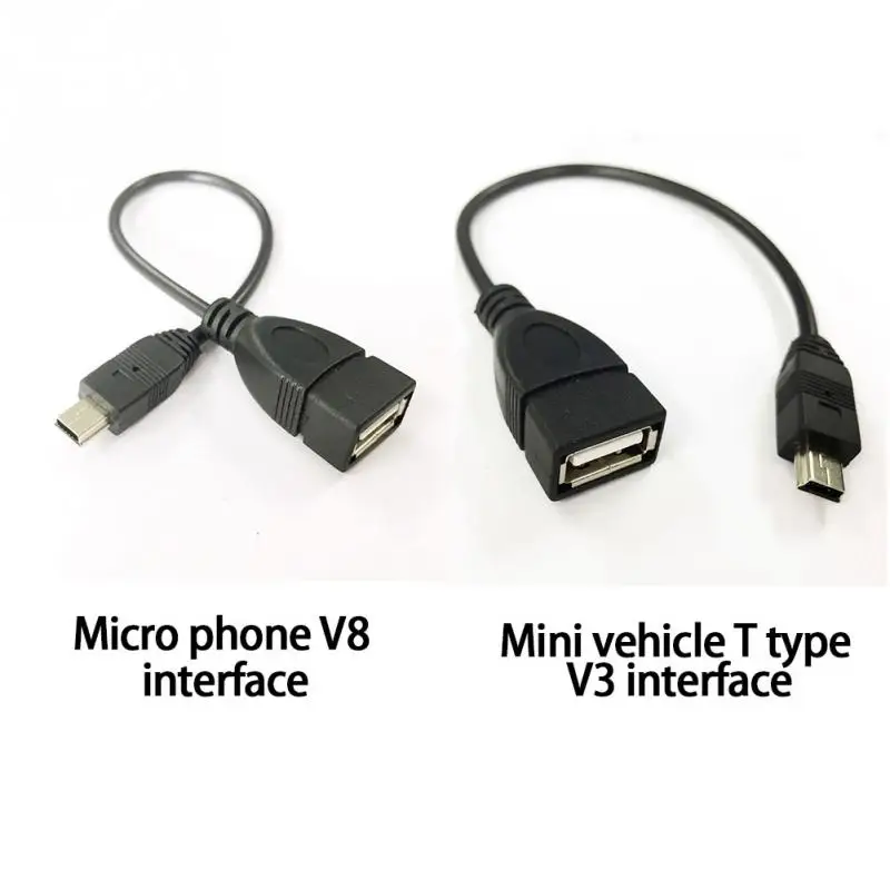 Новый Micro USB A Женский к B Мужской конвертер OTG Кабель адаптер для телефона