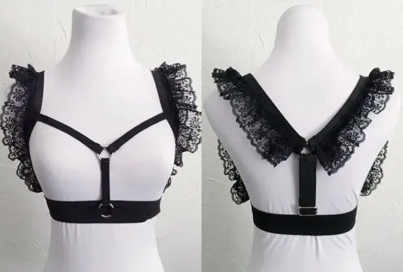 Новая мода пастельный Готический женский эластичный пояс бюст бандаж