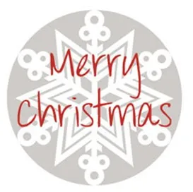 

1500 pcs/lot Merry Christmas Sealing Sticker,Adhesive Paper Label YN-092905