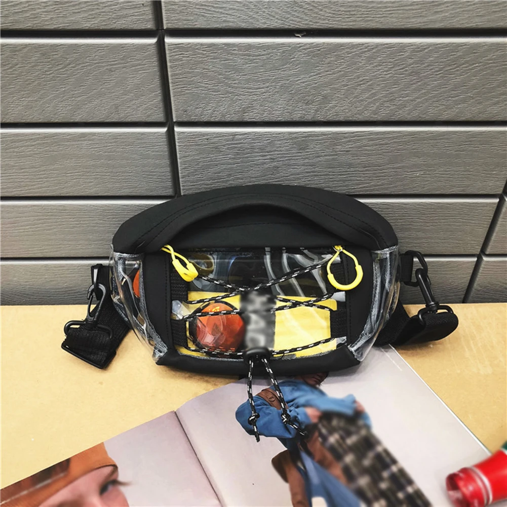 Новинка 2019 прозрачная поясная сумка для женщин и мужчин телефона в стиле хип хоп