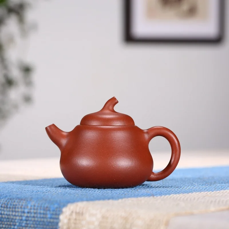 

rhyme yixing recommended member of fine arts sea tea set gourd pot custom LOGO manufacturers wholesale wechat business